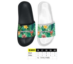 CH51 - Claquettes Femmes CHIRINGUITO - Taille 36 à 40 - 2 couleurs - 12 paires